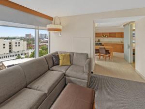 Posezení v ubytování Hyatt Place Champaign/Urbana
