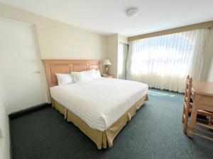 Postel nebo postele na pokoji v ubytování Biohotel Boutique Metepec