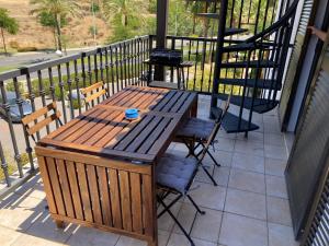 Balkón nebo terasa v ubytování Costa Esuri Golf Apartments