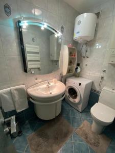 Kúpeľňa v ubytovaní Apartman Njivice + 31 fotografií
