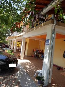 Balkón nebo terasa v ubytování Apartmani Corleone