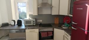 Köök või kööginurk majutusasutuses Detmold City Premium Appartement H17