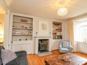 Et opholdsområde på Brock Cottage