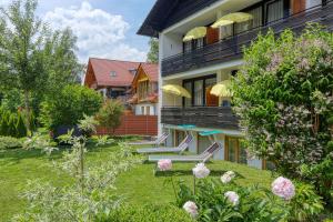 Zahrada ubytování Hotel Jakob