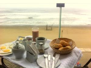 Opciones de desayuno disponibles en Mochican Palace Hotel
