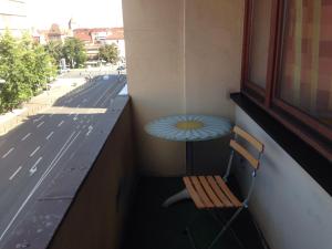 Balcon ou terrasse dans l'établissement Apartment Nürnberg-City