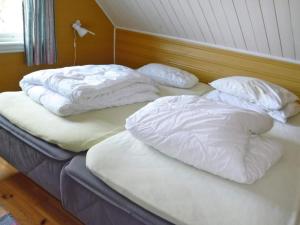 Postel nebo postele na pokoji v ubytování Holiday home sauda
