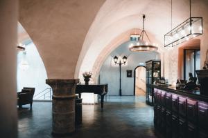 Posezení v ubytování Clarion Hotel Wisby
