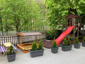 Aed väljaspool majutusasutust Hotel Kammerhof