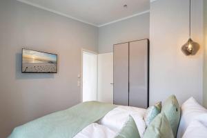 Katil atau katil-katil dalam bilik di Quartier Frohsinn App 12