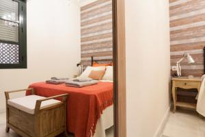 Posteľ alebo postele v izbe v ubytovaní Dream Apartments calle Zaragoza