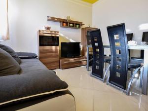 Televízia a/alebo spoločenská miestnosť v ubytovaní Apartment Anić-1 by Interhome