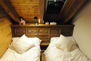 Postel nebo postele na pokoji v ubytování Chardín d'Alto-Apartamentos Chardins