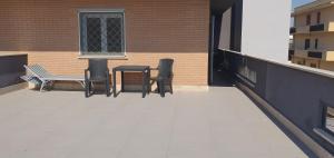 Balkón alebo terasa v ubytovaní Diamond Suite Fiumicino Casa vacanze