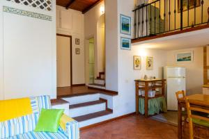 A seating area at Appartamento Stella Marina
