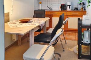 Kuchyň nebo kuchyňský kout v ubytování Strandstraße 16 Wohnung 06