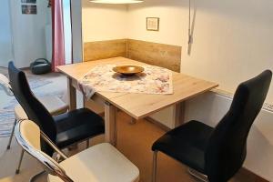 Posezení v ubytování Strandstraße 16 Wohnung 06