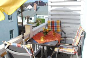 Posezení v ubytování Strandstraße 16 Wohnung 06 + 12 fotografií