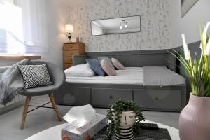 Katil atau katil-katil dalam bilik di Apartament Spytkowice - ENERGYLANDIA KRAKÓW OŚWIĘCIM WADOWICE
