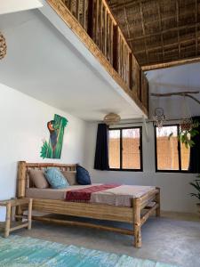 Three Little Birds Resort客房内的一张或多张床位