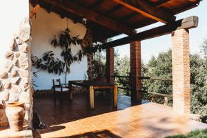 Balkon lub taras w obiekcie Casa Rural El Zumacal