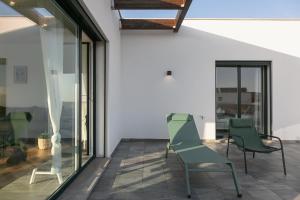 Χώρος καθιστικού στο Sunny Penthouse