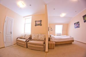 Postel nebo postele na pokoji v ubytování Budget Hotel Ekotel