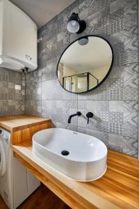 Kúpeľňa v ubytovaní Apartamenty Białe Brzozy