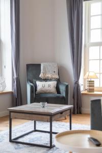 Posezení v ubytování Gulfhof Dreybült Dreybült 7 Friso