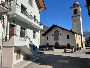 Budova, kde se apartmán nachází