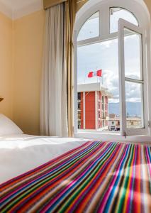 Tempat tidur dalam kamar di Hotel de Turistas Huancayo - Hotel Asociado Casa Andina
