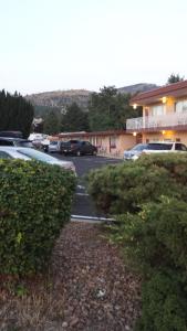 Paesaggio naturale nelle vicinanze del motel