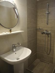 Kúpeľňa v ubytovaní Hotel Akropolis