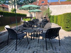 Patio nebo venkovní prostory v ubytování Hotel Montanus