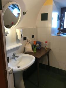 Koupelna v ubytování B&B da Erica