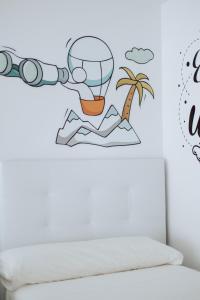 Postel nebo postele na pokoji v ubytování Hostal Pozo