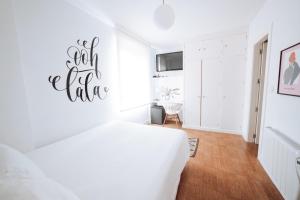 Posteľ alebo postele v izbe v ubytovaní Hostal Misericordia