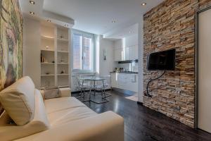 TV a/nebo společenská místnost v ubytování Casa Vacanze Macchi