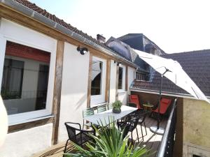 Budova, kde se apartmán nachází
