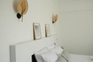 Кровать или кровати в номере Blue Island Luxury Hotel Adults Only