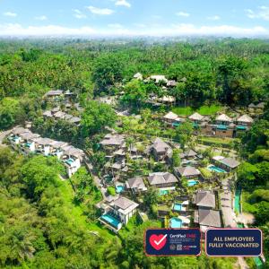 
a scenic view of a scenic view of a scenic view of a scenic view at The Payogan Villa Resort and Spa in Ubud
