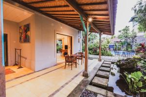 Zahrada ubytování Bebek Cottages Sanur