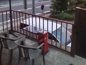Balkón nebo terasa v ubytování Wafu Guesthouse Kashiwaya
