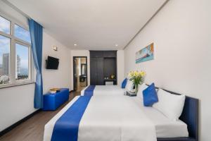 Postel nebo postele na pokoji v ubytování Alibaba Hotel by THG