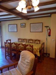 A seating area at Casa Rural La Cerra