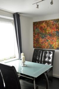 Posezení v ubytování Wohnung Steuerbord