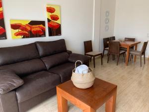 Posezení v ubytování Apartaments Flamingo