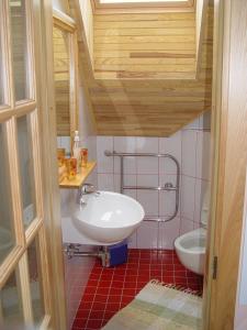 Ett badrum på Aika