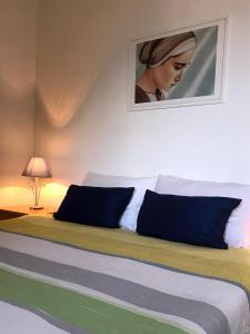 Posteľ alebo postele v izbe v ubytovaní Sea view apartment