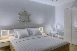 Postel nebo postele na pokoji v ubytování Villa Mokka - Perfekt ausgestattete Villa in hervorragender Lage